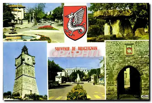 Cartes postales moderne Souvenir De Draguignan Rond Point St Leger Avenue Carnot La Pierre