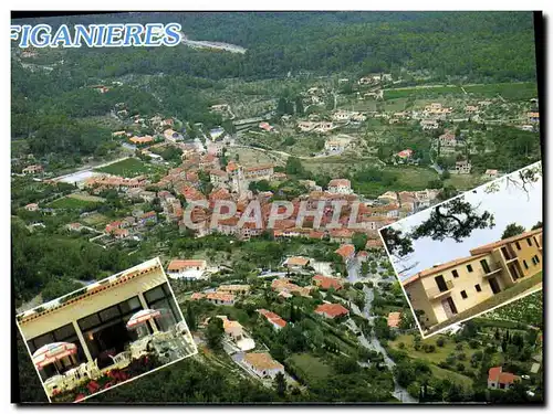 Cartes postales moderne Cote D&#39Azur Figanieres Vue Du Village De Vacances Le relais du soleil