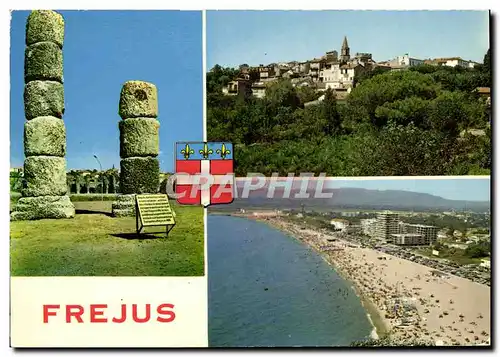 Cartes postales moderne La Cote D&#39Azur Pays Du Soleil Frejus