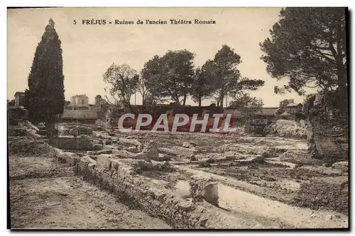 Cartes postales Frejus Ruines de I'ancien Theatre Romain