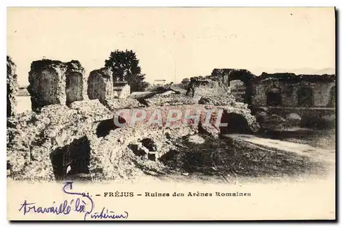 Ansichtskarte AK Frejus Ruines des Arenes Romaines