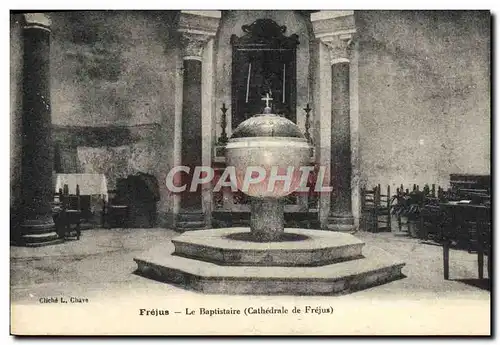 Cartes postales Frejus Le Baptistaire Cathedrale