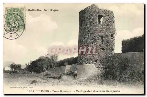 Ansichtskarte AK Frejus Tour Romaine Vestige des Anciens Remparts