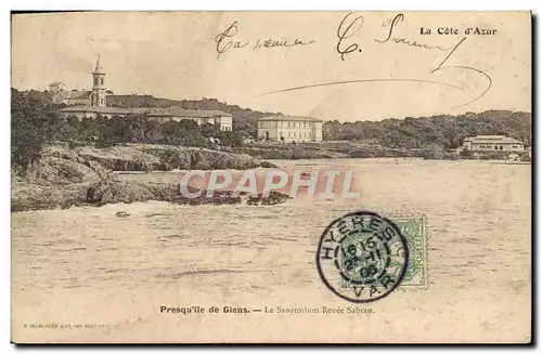 Cartes postales Presqu&#39Ile de Giens Sanatorium Renee Sabran