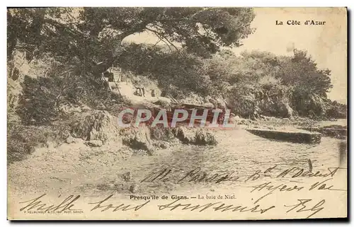 Ansichtskarte AK Presqu&#39Ile de Giens La Baie de Niel