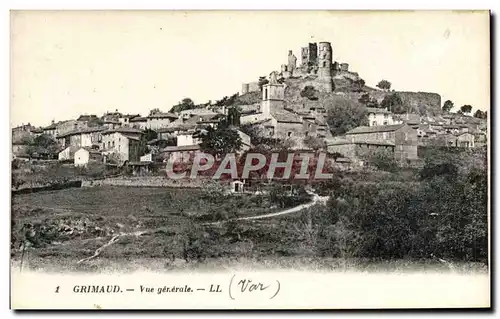 Cartes postales Grimaud Vue Generale