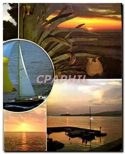 Cartes postales moderne Lumiere Et Beaute De La Cote D'Azur Souvenir de La Mediterranee