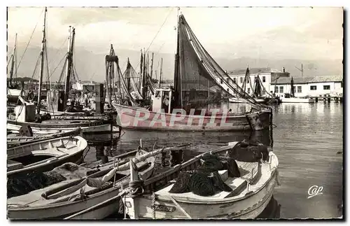 Cartes postales moderne Les Salins D&#39Hyeres Le Port Bateaux de peche