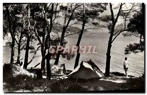 Cartes postales moderne Hyeres Environs de La Capte Camping Campement sous la Pinede au bord de mer