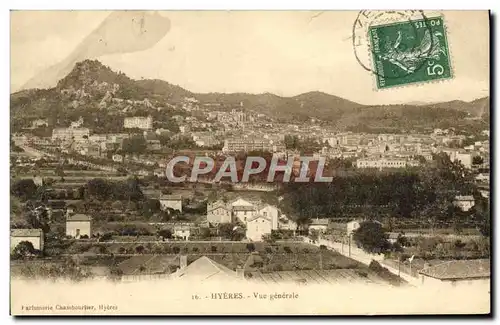 Cartes postales Hyeres Vue Generale