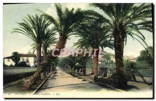 Cartes postales Hyeres Avenue Godillot