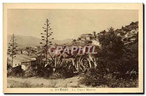 Cartes postales Hyeres La Ville Haute