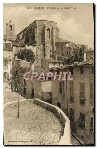 Cartes postales Hyeres Un Coin de la Vieille Ville