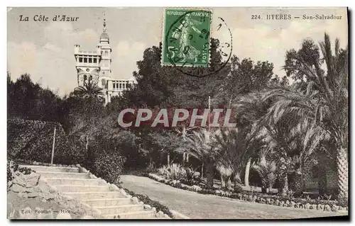 Cartes postales Hyeres San Salvadour