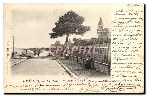 Cartes postales Hyeres La Plage