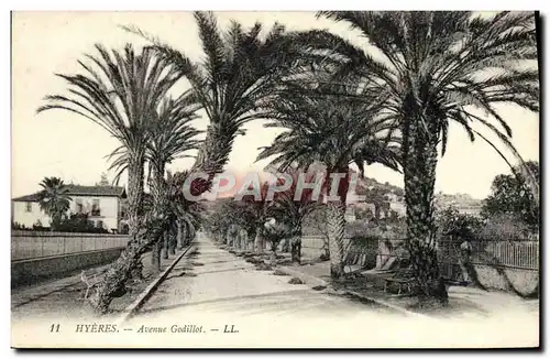 Cartes postales Hyeres Avenuue Godillot