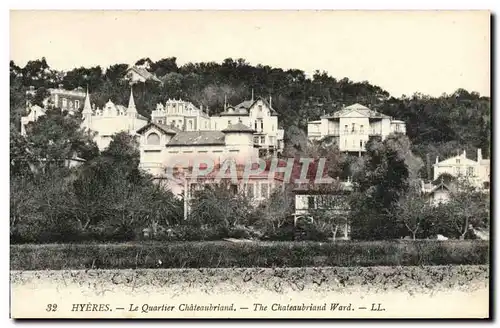 Cartes postales Hyeres Le Quartier Chateaubriand