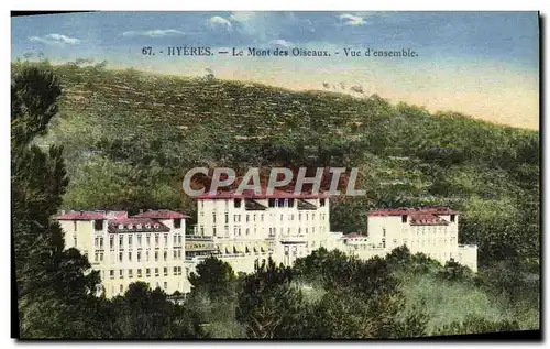 Cartes postales Hyeres Le Mont des Oiseaux Vue d'ensemble