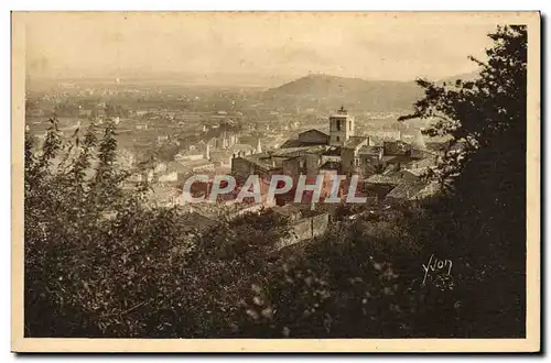 Cartes postales Hyeres L'Eglise Saint Paul et la vieille ville