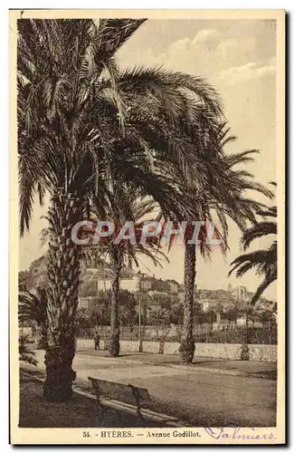 Cartes postales Hyeres Avenue Godillot