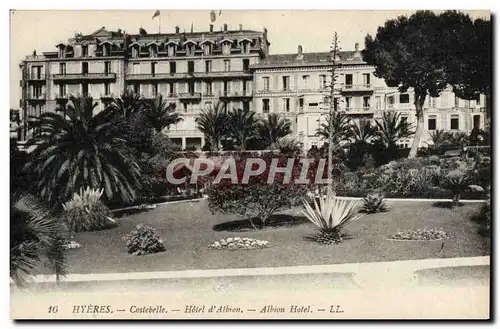 Cartes postales Hyeres Cosiebelle Hotel d'Albion