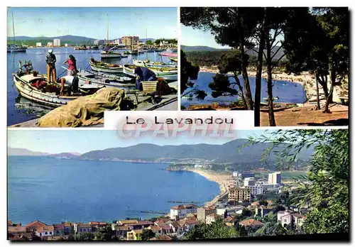 Cartes postales moderne Le Lavandou Le port Bormes les Mimosas La FAviere