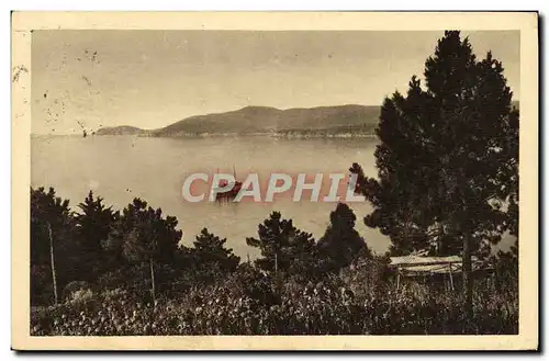 Ansichtskarte AK Le Lavandou Les Pointes de la Rade de Bormes et le Cap Benat