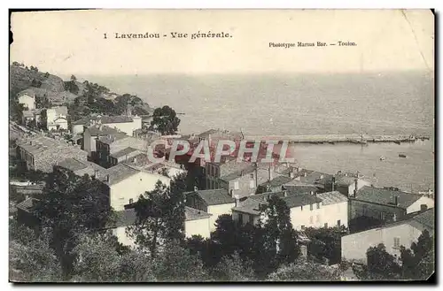 Cartes postales Lavandou Vue Generale
