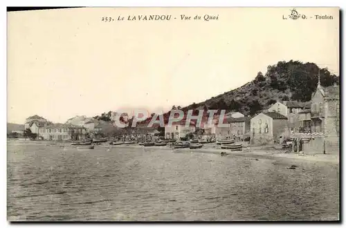 Cartes postales Le Lavandou Vue du Quai
