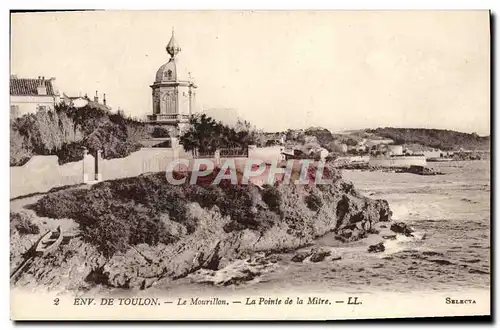 Ansichtskarte AK Environs de Toulon Le Mourillon La Pointe de La Mitre