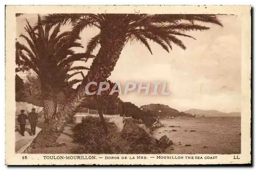 Cartes postales Toulon Mourillonn Bords De La Mer