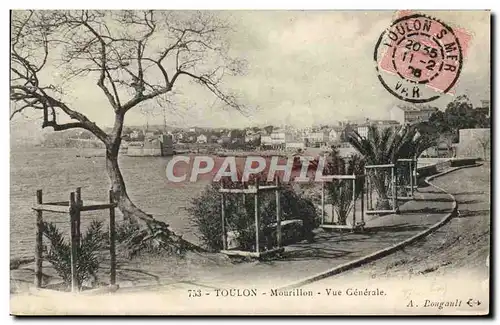 Cartes postales Toulon Le Mourillon Vue Generale