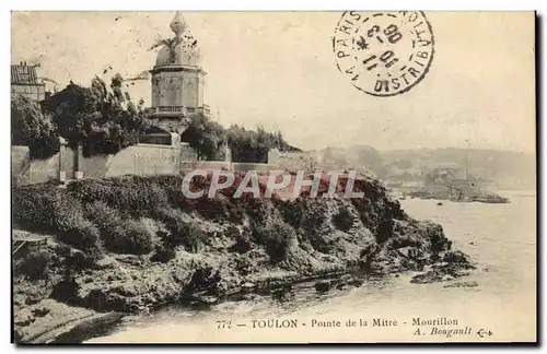 Cartes postales Toulon Pointe de la Mitre Mourillon