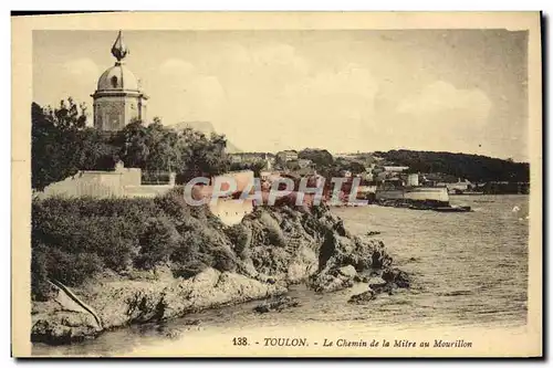 Cartes postales Toulon Le Chemin de la Mitre au Mourillon