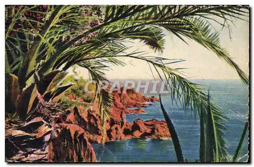 Cartes postales moderne La Cote D'Azur Les Rochers du Trayas