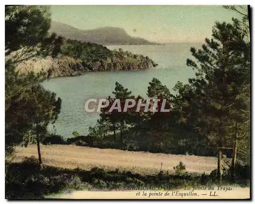 Cartes postales Corniche D&#39Or La Pointe du Trayas et la Pointe de l&#39Esquillon