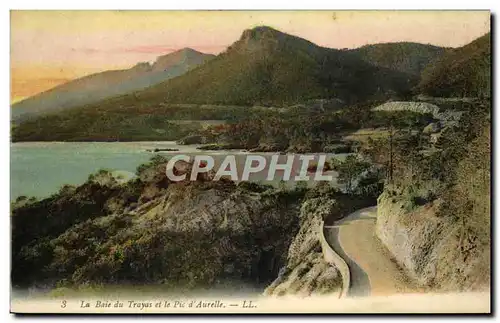 Cartes postales La Baie du Trayas et le Pic d&#39Aurelle