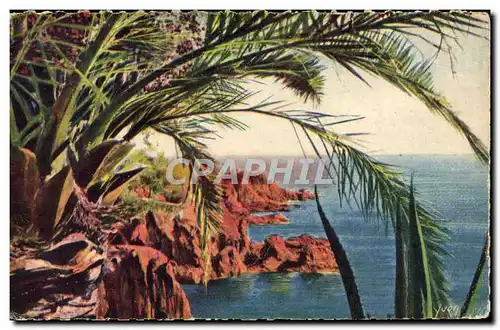 Cartes postales Cote D'Azur Les Rochers du Trayas