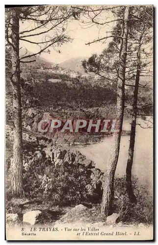 Cartes postales Le Trayas Vur Sur Les Villas et l'Esterel Grand Hotel