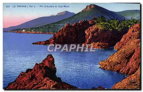 Cartes postales Le Trayas Pic d'Aurele Et Cap Roux