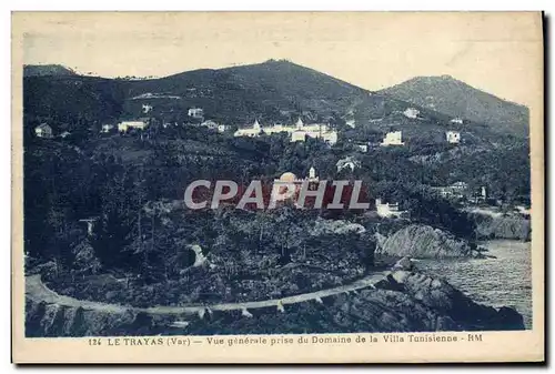 Cartes postales Le Trayas Vue Generale Prise du Domaine de la Villa Tunisienne