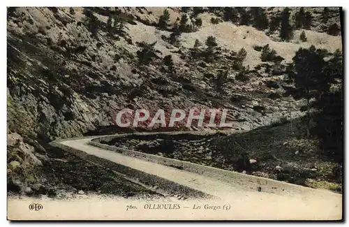 Cartes postales Ollioules Les Gorges