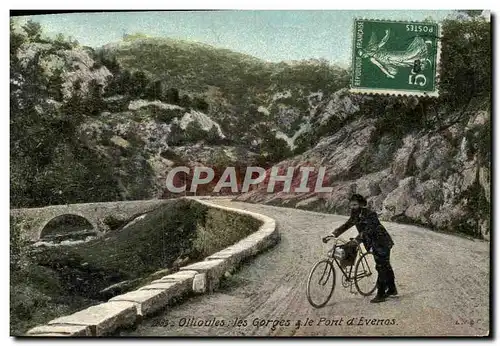 Cartes postales Ollioules Les Gorges et le pont d&#39Evenos