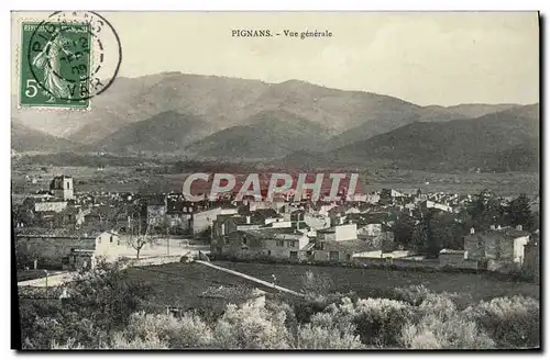 Cartes postales Pignans Vue Generale