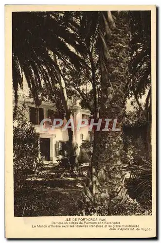 Cartes postales moderne Ile De Port Cros Manoir d'Helene