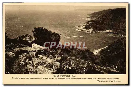 Cartes postales moderne Ile De Port Cros