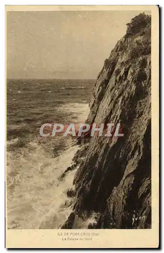 Cartes postales moderne Ile De Port Cros La Falaise du Nord