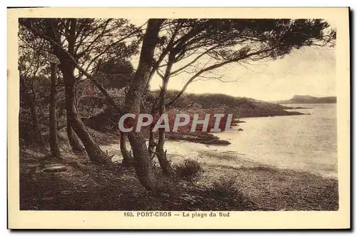 Cartes postales moderne Port Cros La plage du Sud