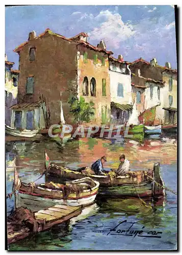 Cartes postales moderne Port Grimaud Barques