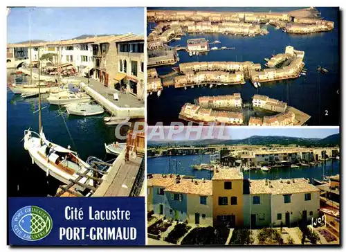 Cartes postales moderne Cite lacustre Port Grimaud